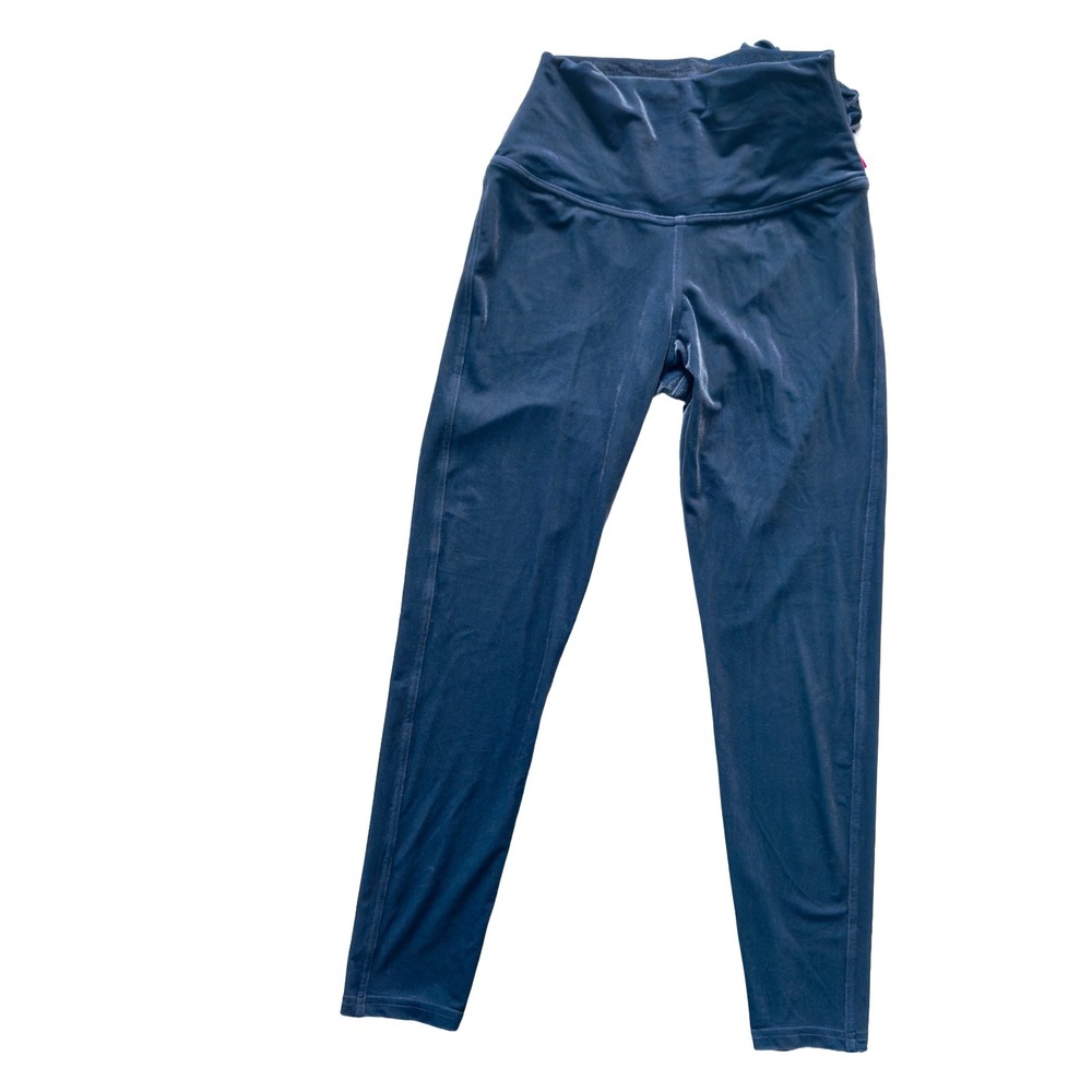 Shefit Velvet Leggings Blue Gray 1Luxe High‎ Rise Stretch NWT Athleisure Curve